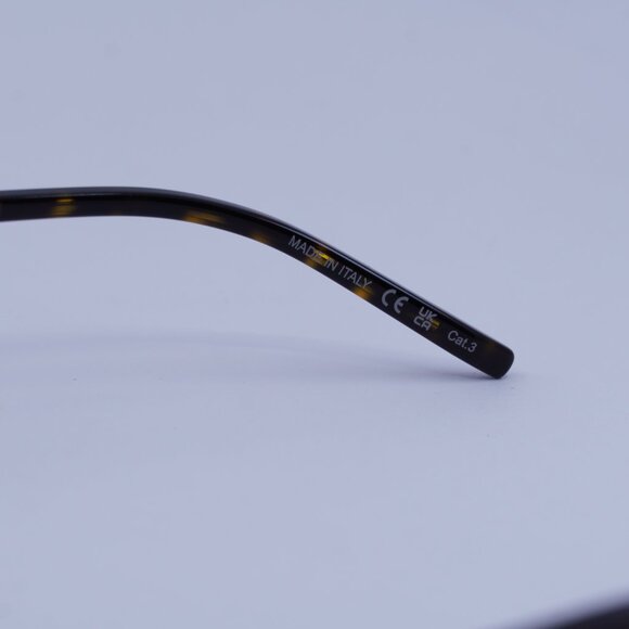 Saint Laurent SL703 002 Sunglasses Dark Havana Cat Eye Frame, Grey Lenses - Picture 7 of 10